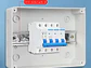 Quadro electrico Exterior/ Interior - Capacidade 8 Disjuntores - thumbnail 5
