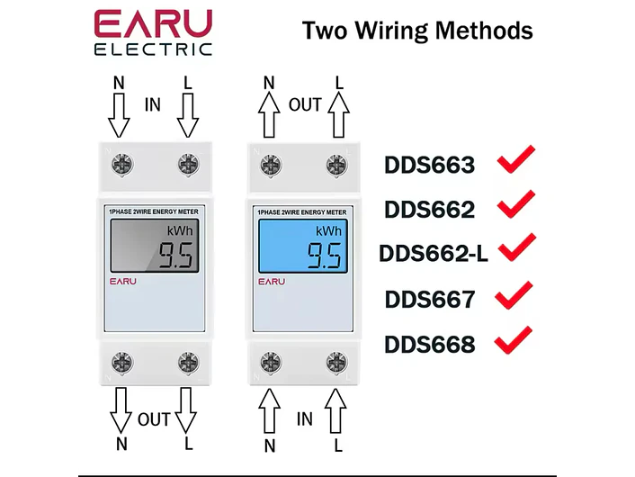 Contador para Quadro Eletrico - Condominios - 220v/50hz 2