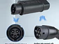 Adaptador Carregamento Tipo2 para Tipo1 - 32A Monofasico - Miniatura 4