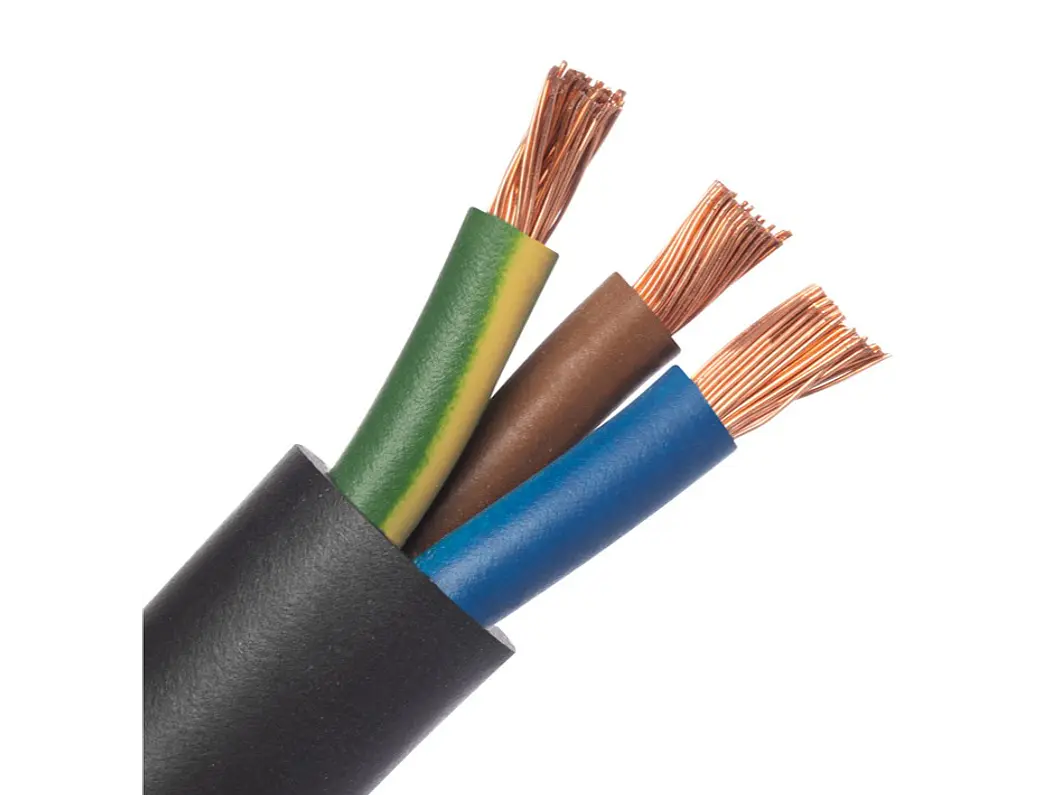 Cabo Flexivel Preto 3 x 4mm H05VV-F 3G4 PT-A - MONOFASICO 1