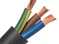 Cabo Flexivel Preto 3 x 4mm H05VV-F 3G4 PT-A - MONOFASICO - thumbnail 1
