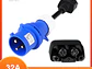 Adaptador TESLA para Tomada Azul 32A Monofasica - Miniatura 1