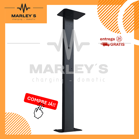 Poste Vertical Carregador Wallbox eletricos e híbridos - universal exterior 
