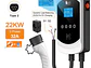 Wallbox 22 kW | 32A | Cabo 5 ou 10m | App | RFID | Ecrã | DLB - Balanceamento Carga - Miniatura 2