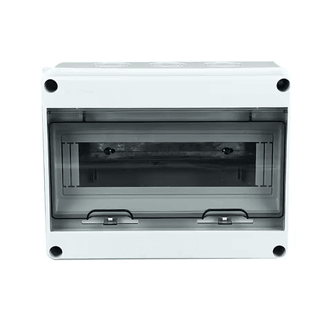 Quadro electrico Exterior/ Interior - Capacidade 12 Disjuntores 