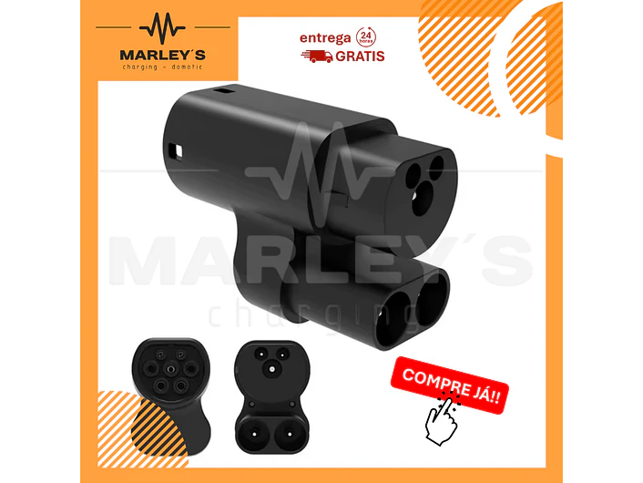 Adaptador CCS para TIPO 2 - TESLA  1