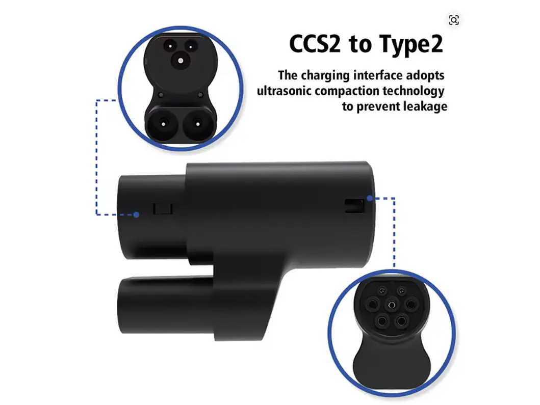 Adaptador CCS para TIPO 2 - TESLA  5