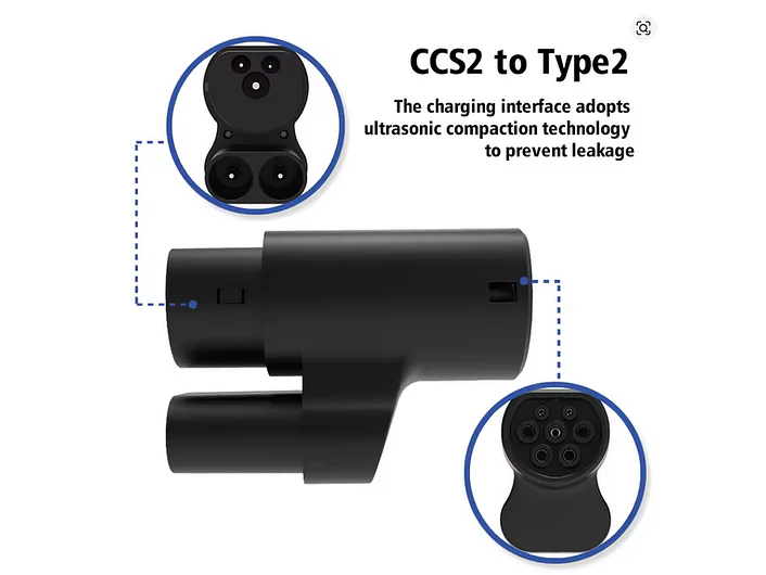 Adaptador CCS para TIPO 2 - TESLA  5