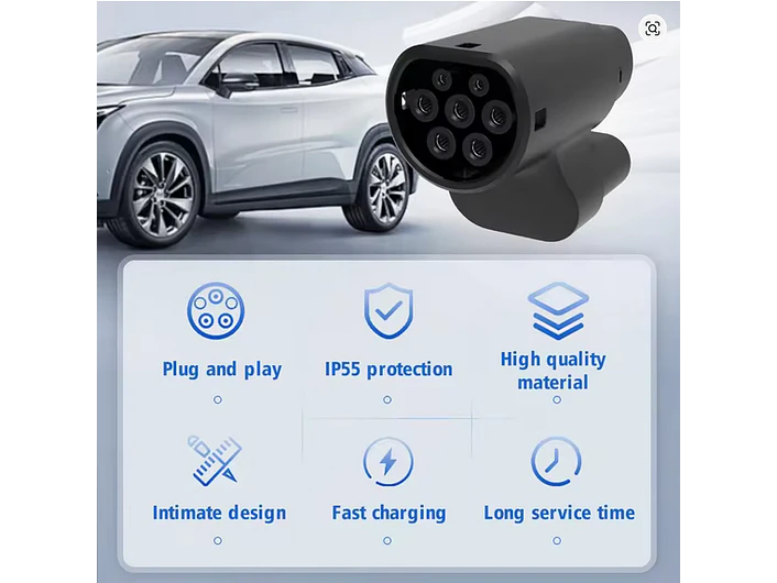 Adaptador CCS para TIPO 2 - TESLA  8