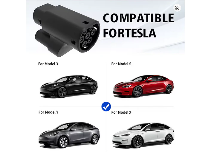 Adaptador CCS para TIPO 2 - TESLA  11