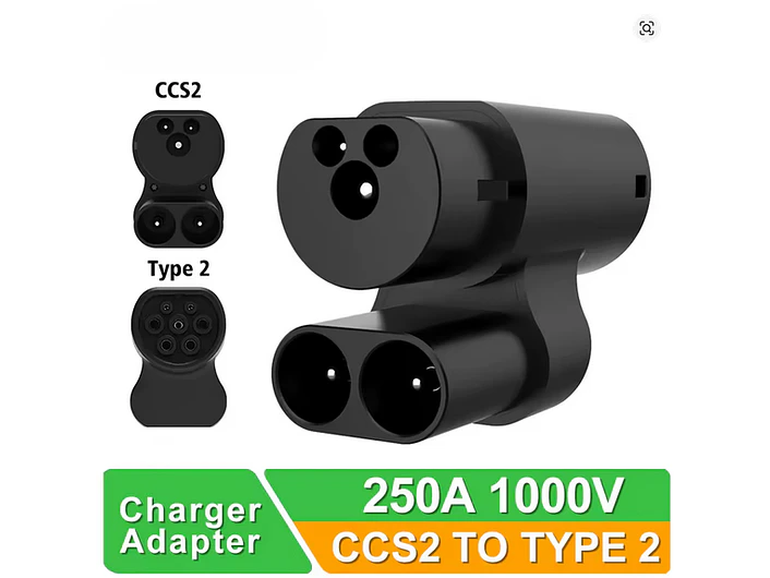 Adaptador CCS para TIPO 2 - TESLA  2