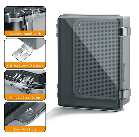 Caixa Proteção Estanque Exterior para Wallbox 29.7x22x10 cm