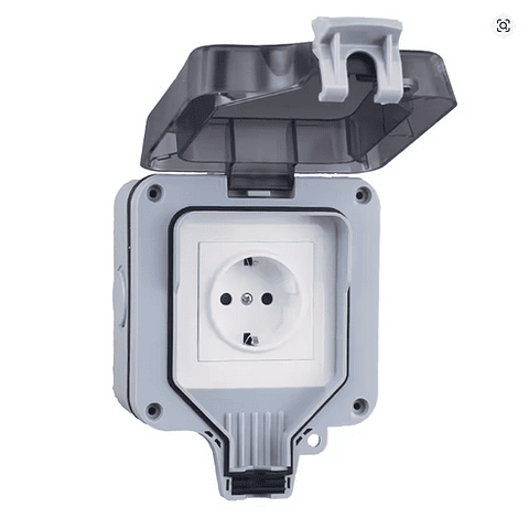 Tomada Parede Monofasica Estanque 16 A - Single