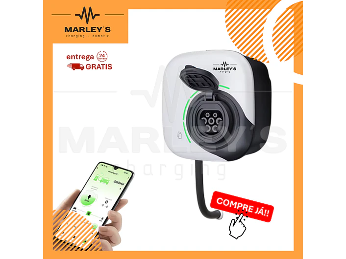 Wallbox 22 kW | 32A | Sem Cabo | App | RFID 1