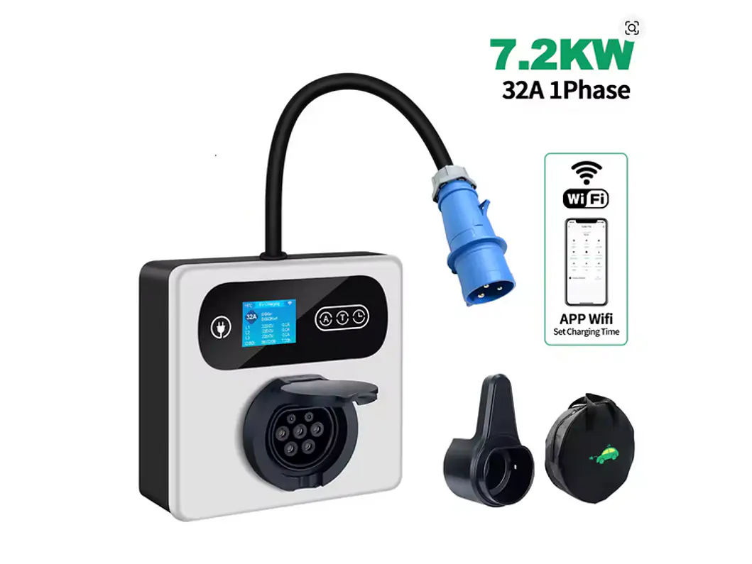 Wallbox 7 kW | 32A | Sem Cabo | App WI-FI 2