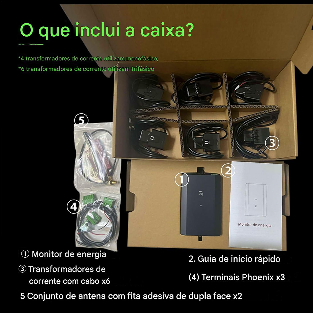 Power Monitor - DLB - Balanceador WI-FI ELECQ - Monofásico ou Trifásico 8