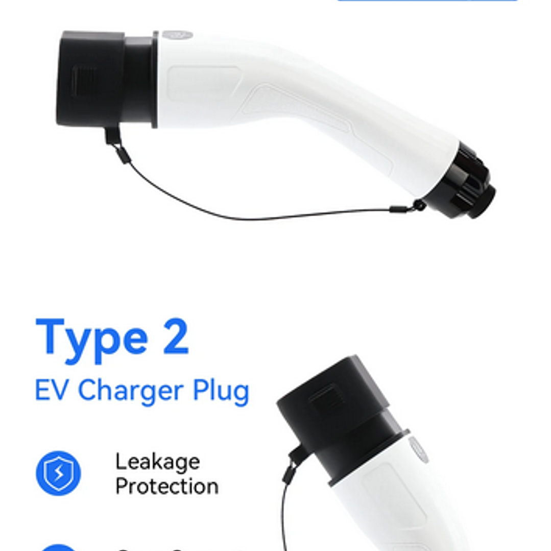 Ficha Connector MENNEKES TIPO 2 - PILE SIDE - Macho - 22 kw Trifasico 8