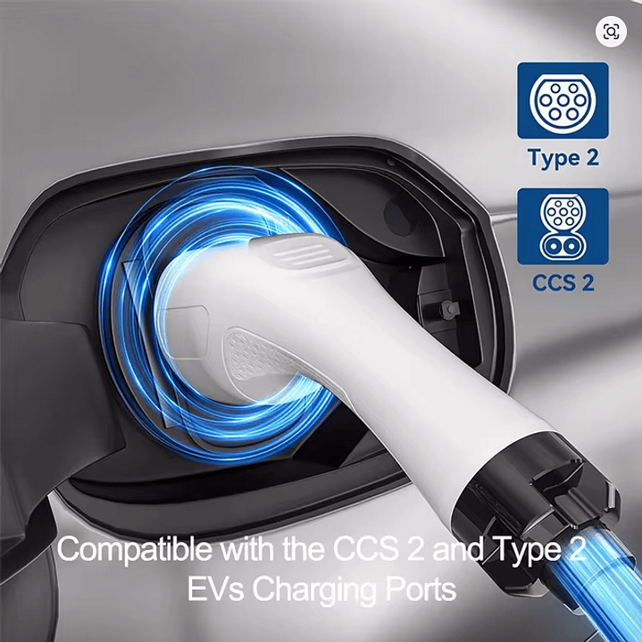 Ficha Connector MENNEKES TIPO 2 - CAR SIDE - Fêmea - 7 kw Monofasico  3