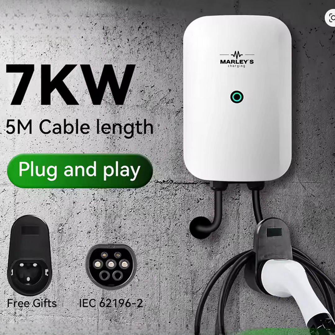 Wallbox Carregador - 7 kw - 32A - C/ CABO Incluido - SEM APP 2