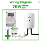 Wallbox Carregador - 7 kw - 32A - C/ CABO Incluido - SEM APP - Miniatura 8