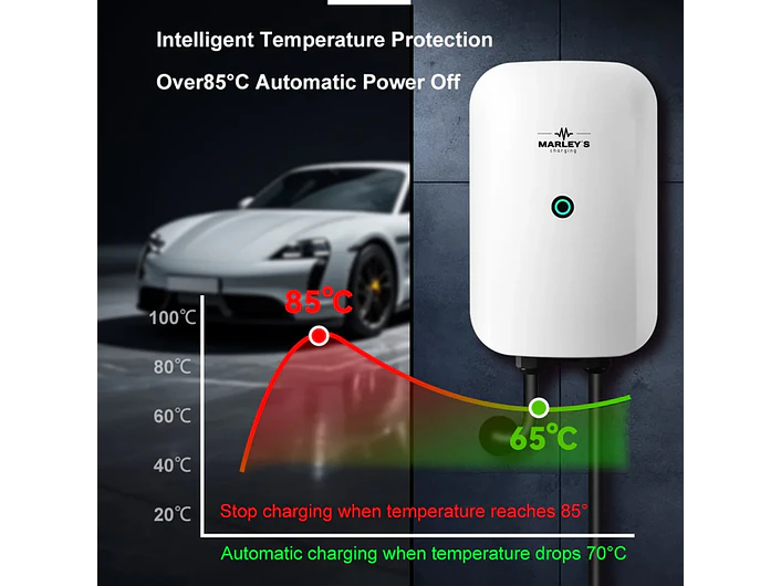 Wallbox 7 kW | 32A | Cabo 5m | Sem App | Sem RFID 9
