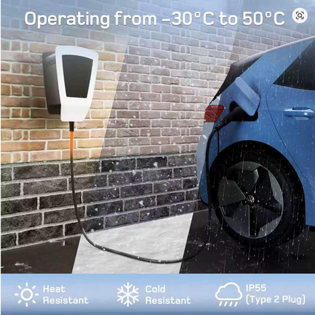 Cabo Carregamento de Substituição de 7 Kw - 32A - Monofasico - 7.5 ou 10 Metros 6