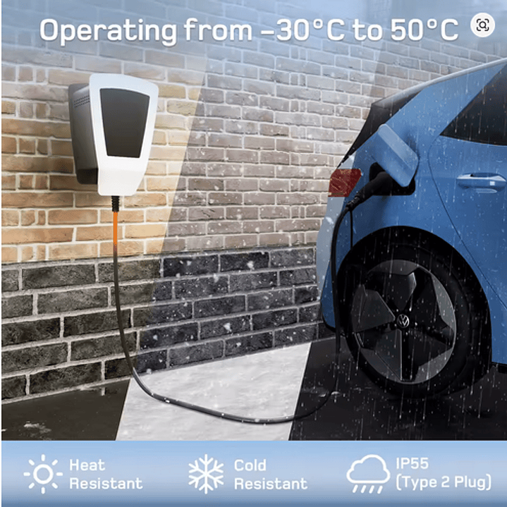 Cabo Carregamento de Substituição de 7 Kw - 32A - Monofasico - 7.5 ou 10 Metros 6