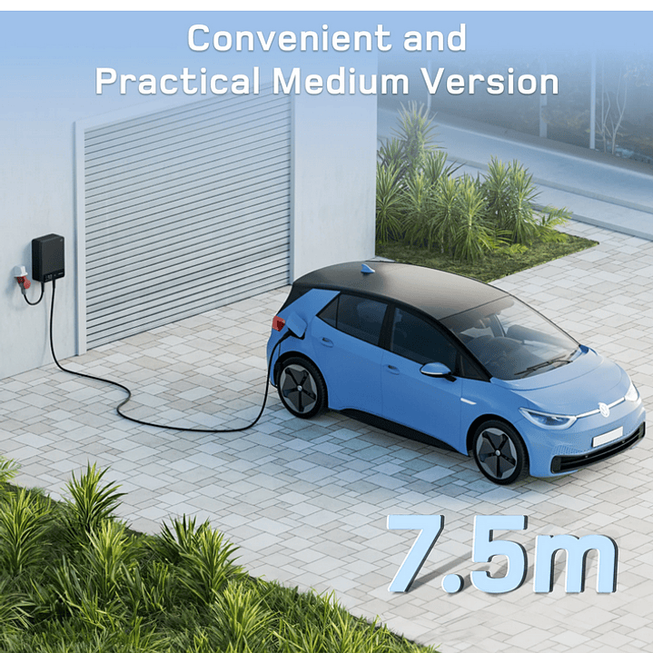 Cabo Carregamento de Substituição de 7 Kw - 32A - Monofasico - 7.5 ou 10 Metros 12