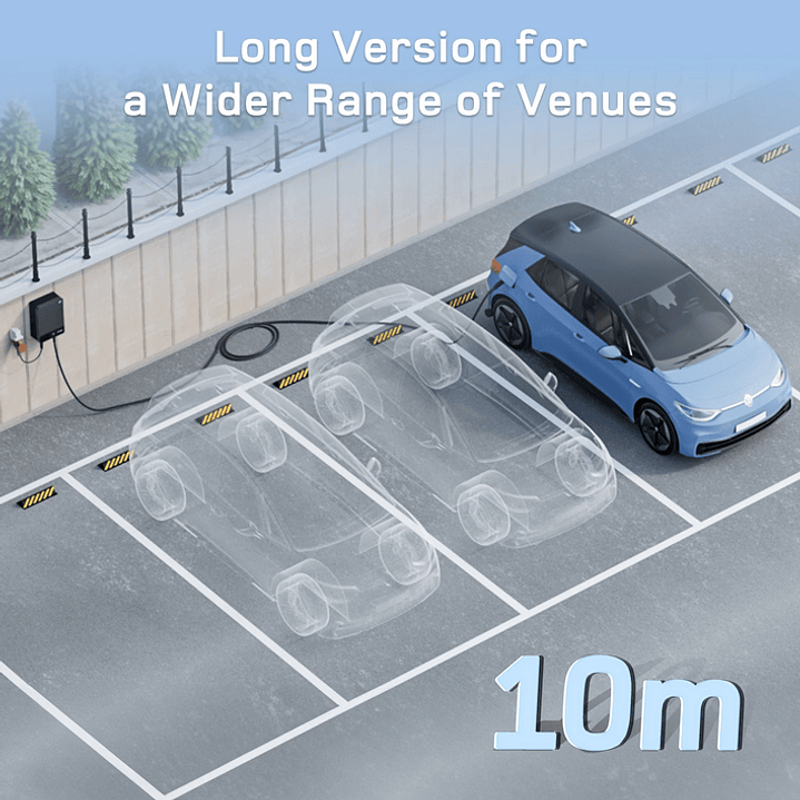 Cabo Carregamento de Substituição de 7 Kw - 32A - Monofasico - 7.5 ou 10 Metros 13