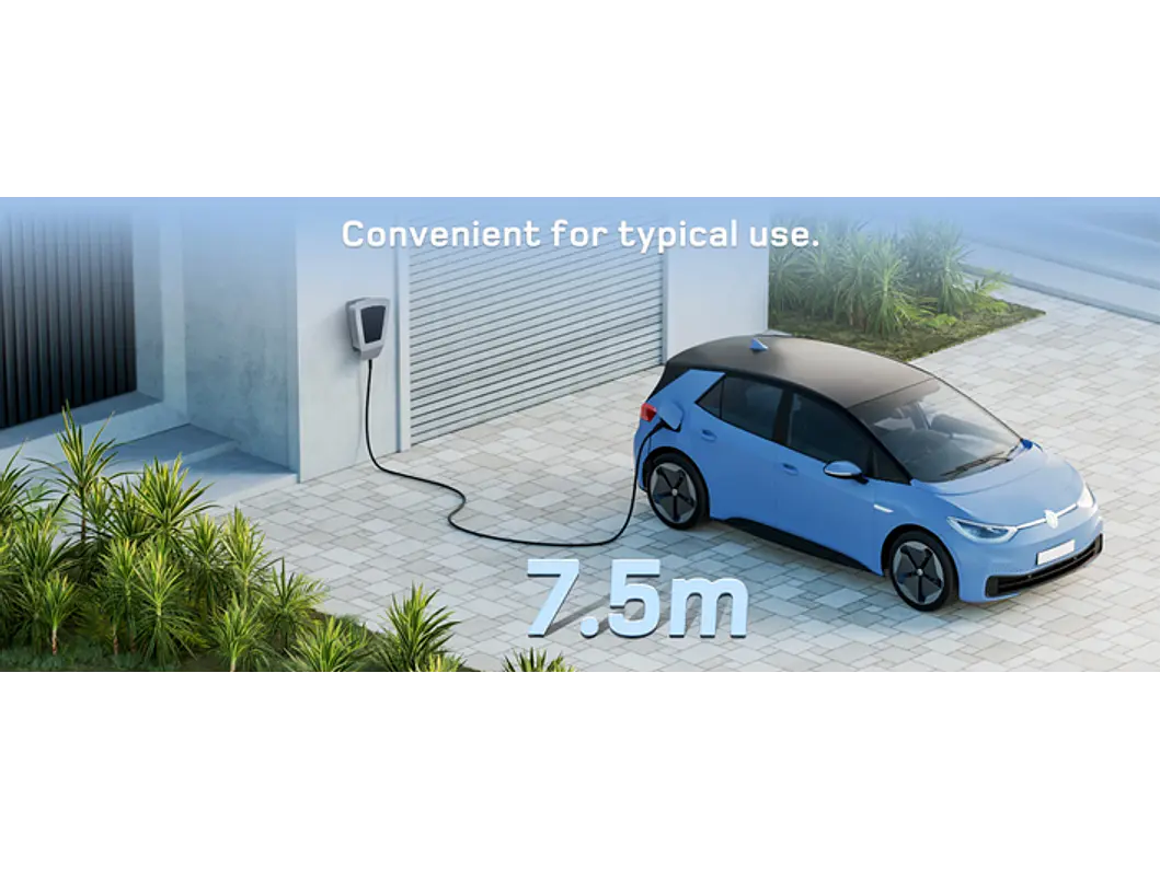 Cabo Carregamento de Substituição de 11 Kw - 16A - Trifasico - 7.5 ou 10 Metros 10