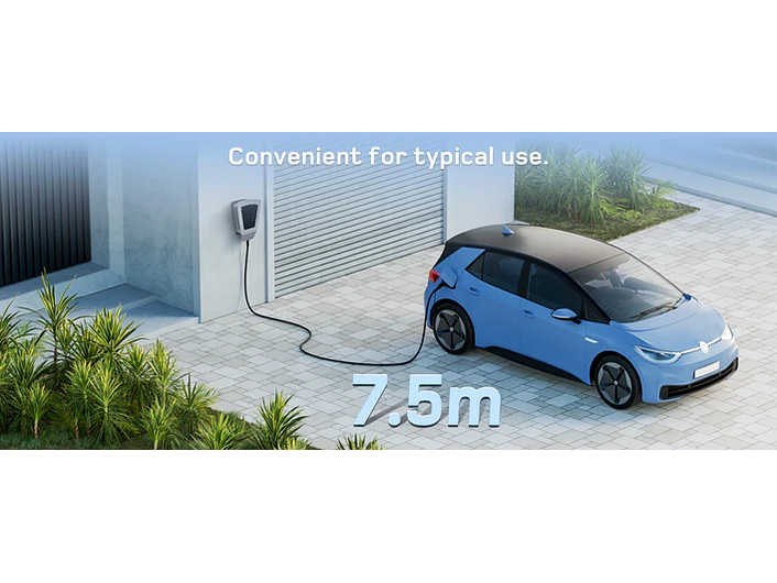 Cabo Carregamento de Substituição de 11 Kw - 16A - Trifasico - 7.5 ou 10 Metros 10