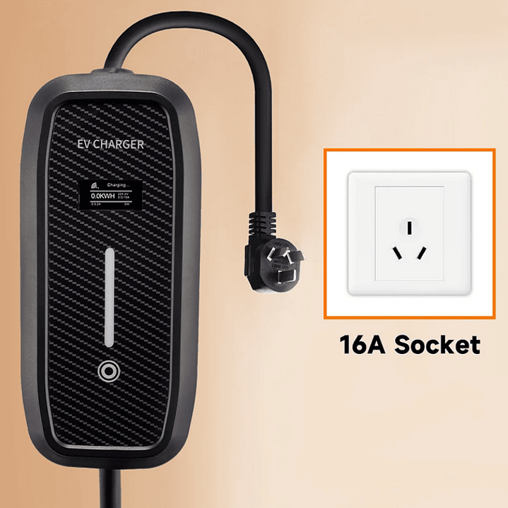 Carregador Portátil 3,5 kw - 16A - WI-FI e APP - 4 Metros Cabo 7