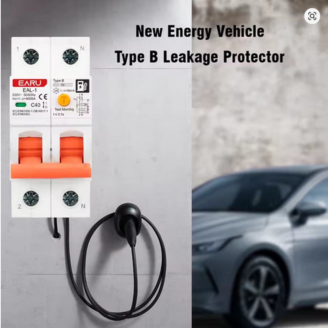 RCBO Diferencial e Disjuntor 2 em 1 - Monofasico - 40a -30 ma - TIPO B 2