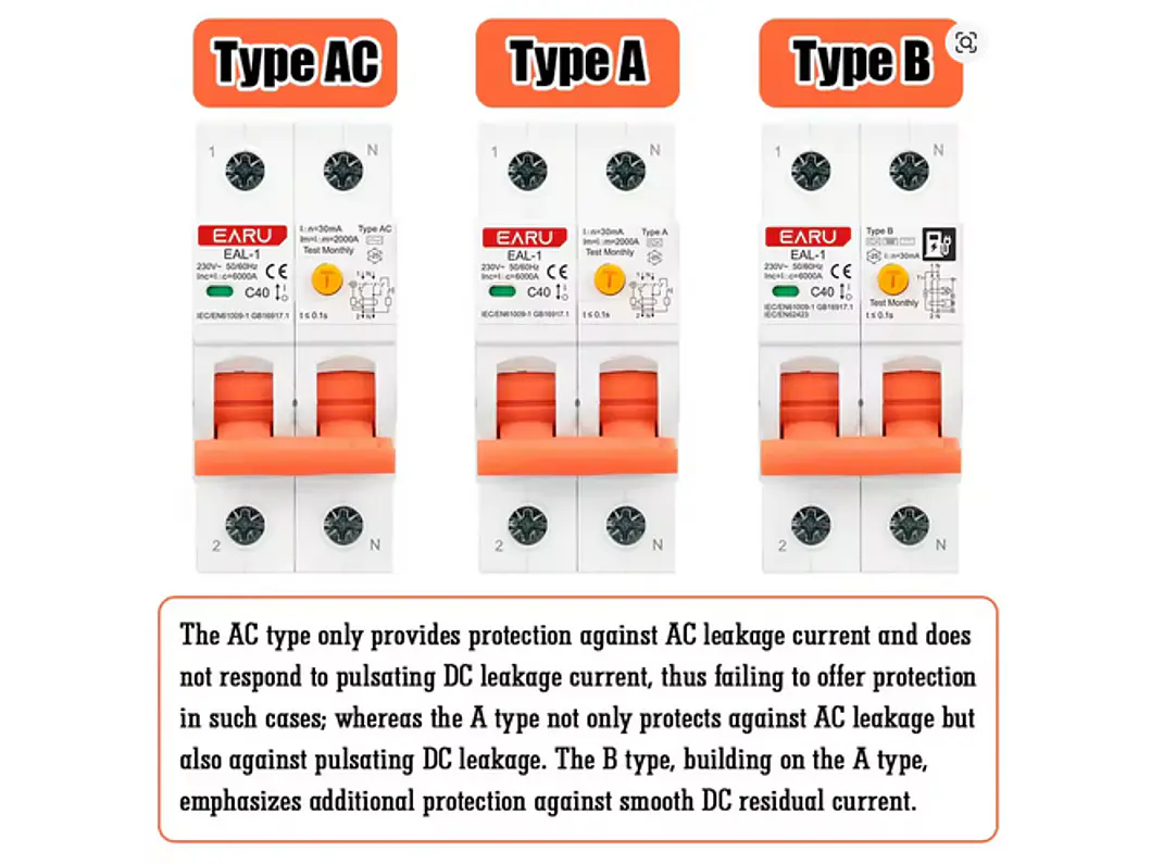 RCBO Diferencial e Disjuntor 2 em 1 - Monofasico - 40a -30 ma - TIPO B 5