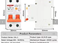 RCBO Diferencial e Disjuntor 2 em 1 - Monofasico - 40a -30 ma - TIPO B - Miniatura 6