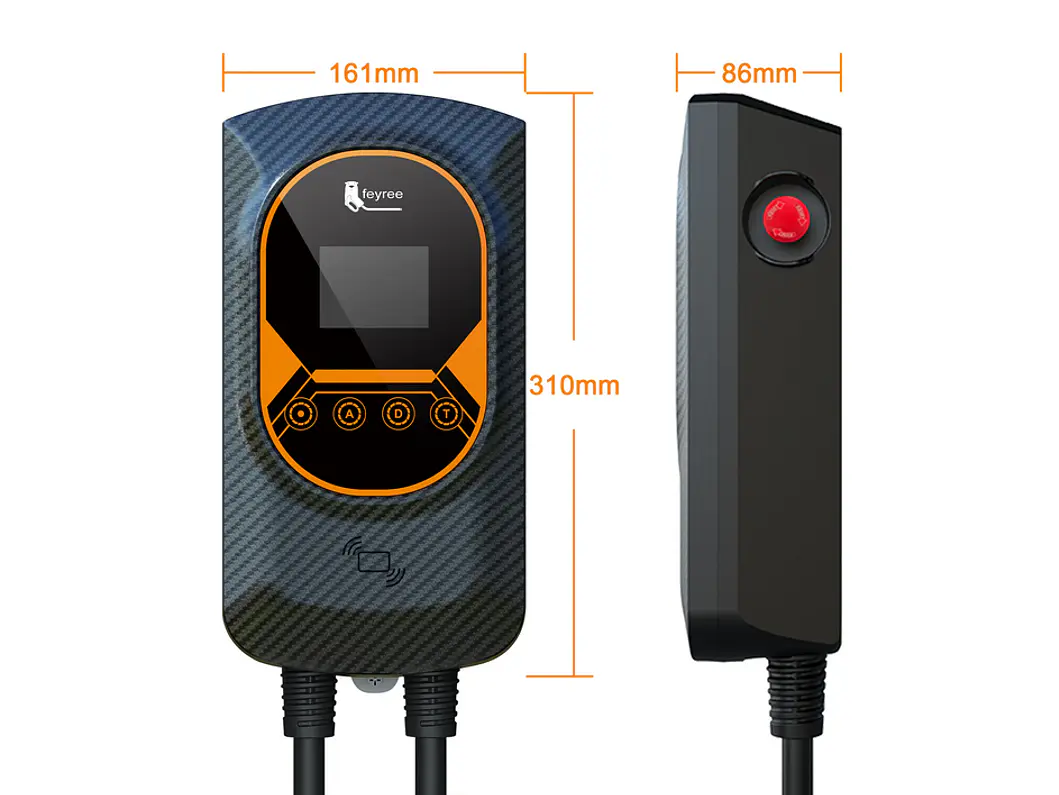 Wallbox 11 kW | 16A | Cabo 5 ou 10m | App Wi-Fi | RFID | Ecrã LCD | DLB - Balanceamento Carga 14