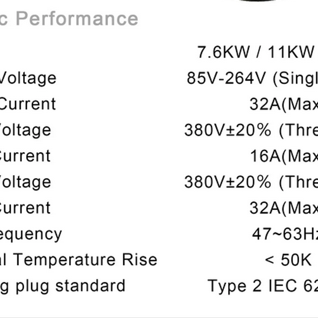 Wallbox Carregador Parede - 11 kw - 16A - Balanceamento Carga - APP e Cartões 22