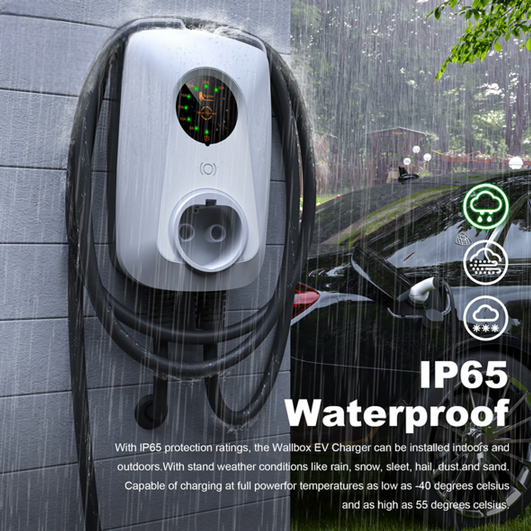 Wallbox Carregador - 7 kw - 32A - C/ CABO Incluido - SEM APP 7