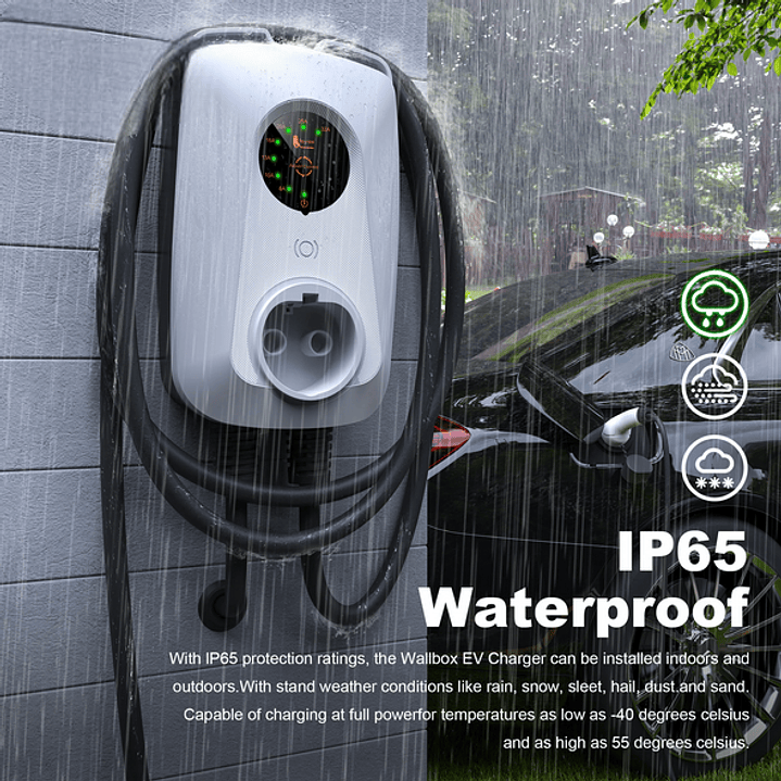 Wallbox Carregador - 7 kw - 32A - C/ CABO Incluido - SEM APP 7