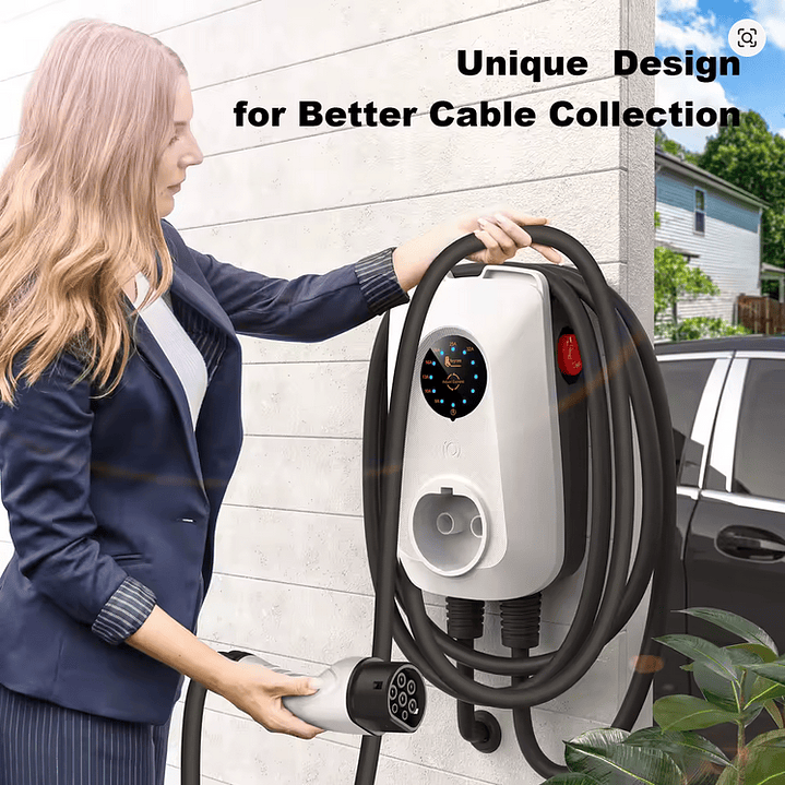 Wallbox Carregador - 7 kw - 32A - C/ CABO Incluido - SEM APP 12