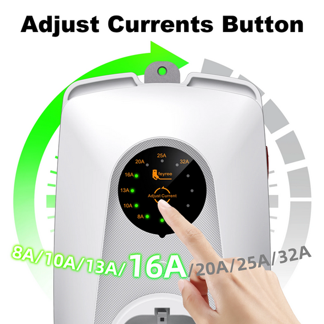 Wallbox Carregador - 7 kw - 32A - C/ CABO Incluido - SEM APP 15