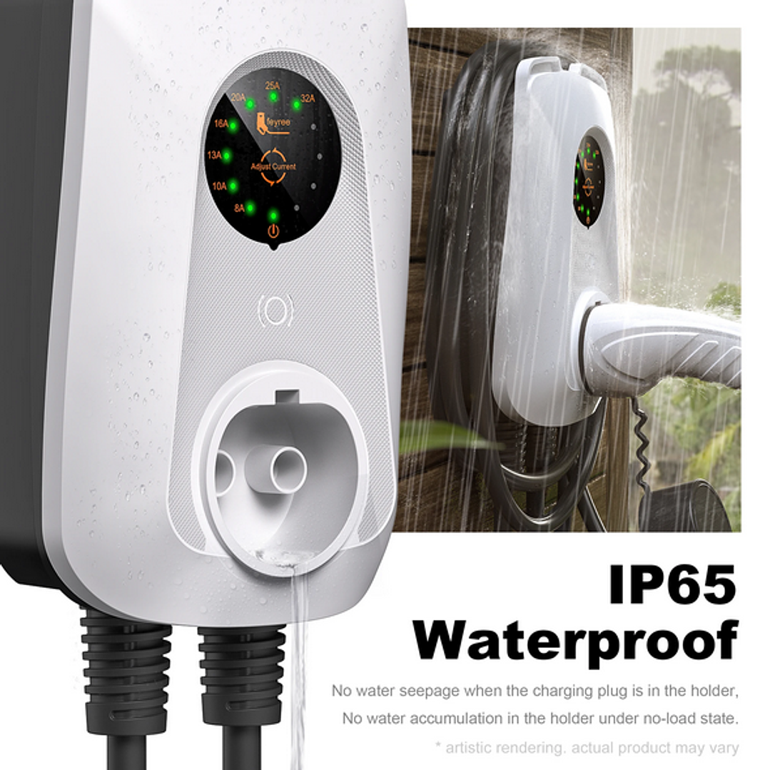 Wallbox Carregador - 7 kw - 32A - C/ CABO Incluido - SEM APP 18