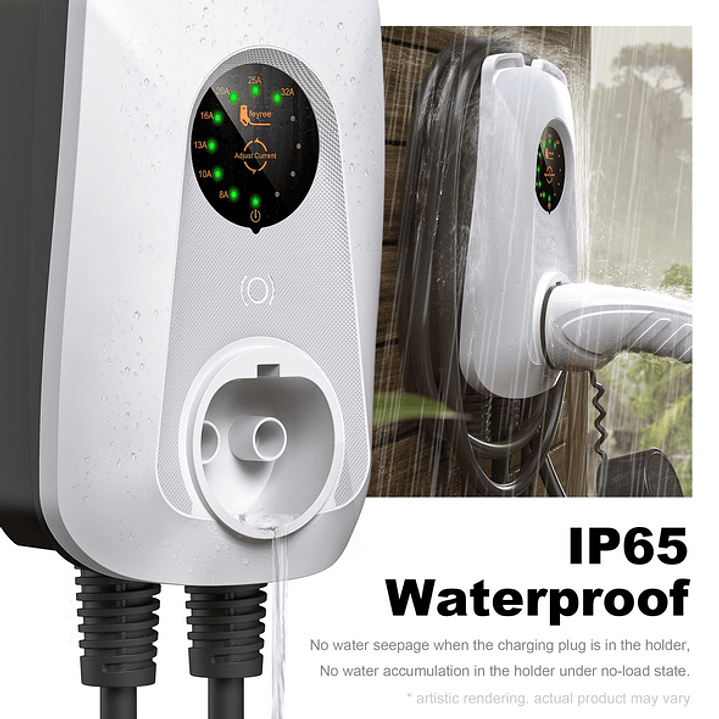 Wallbox Carregador - 7 kw - 32A - C/ CABO Incluido - SEM APP 18