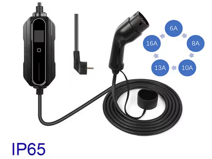Carregador Portátil 3,5 kW | 16A | Cabo 10 - 15 - 20 Metros 3