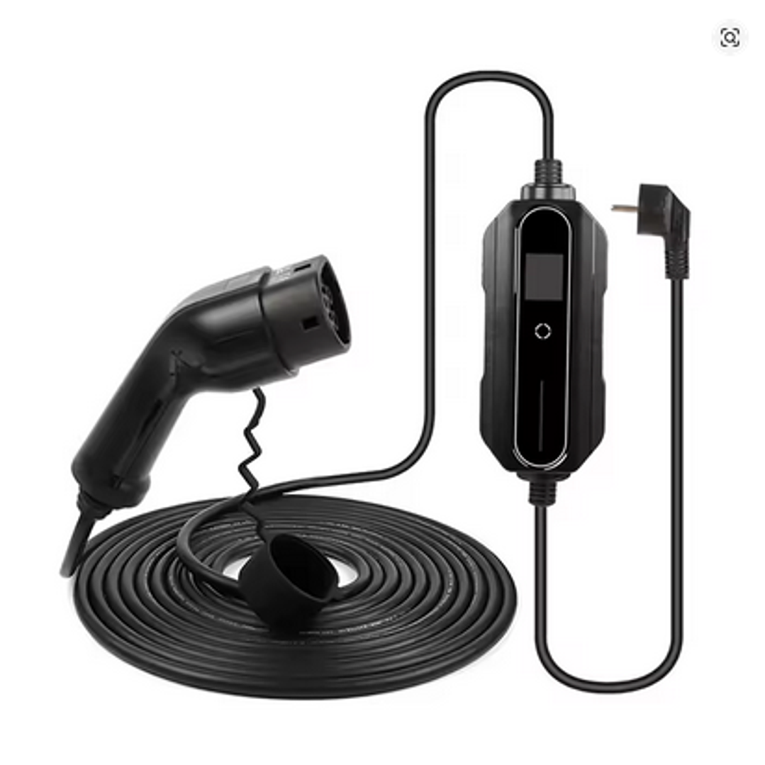 Carregador Portátil 3,5 kw - 16A - 15 ou 20 METROS DE CABO 10