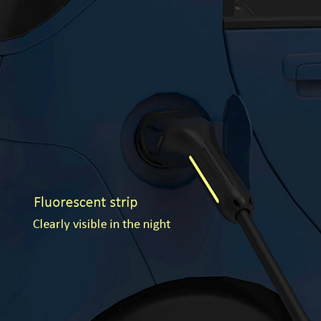 Carregador Portátil Veiculos Eletricos/ Hibridos 11 kw - 16A - 15 METROS DE CABO 8