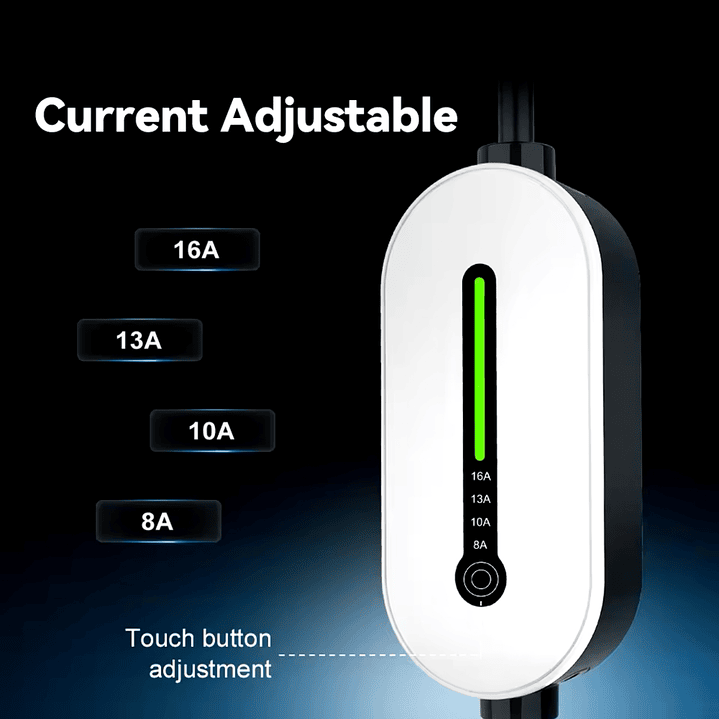 Carregador Portátil Doméstico - 3.5 kw - 16A - 5 METROS CABO  8