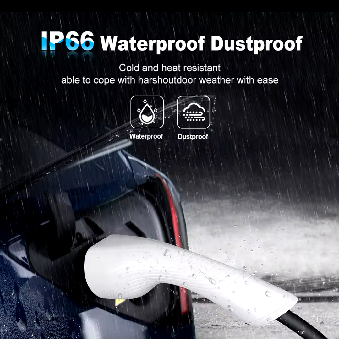 Carregador Portátil Doméstico - 3.5 kw - 16A - 5 METROS CABO  10