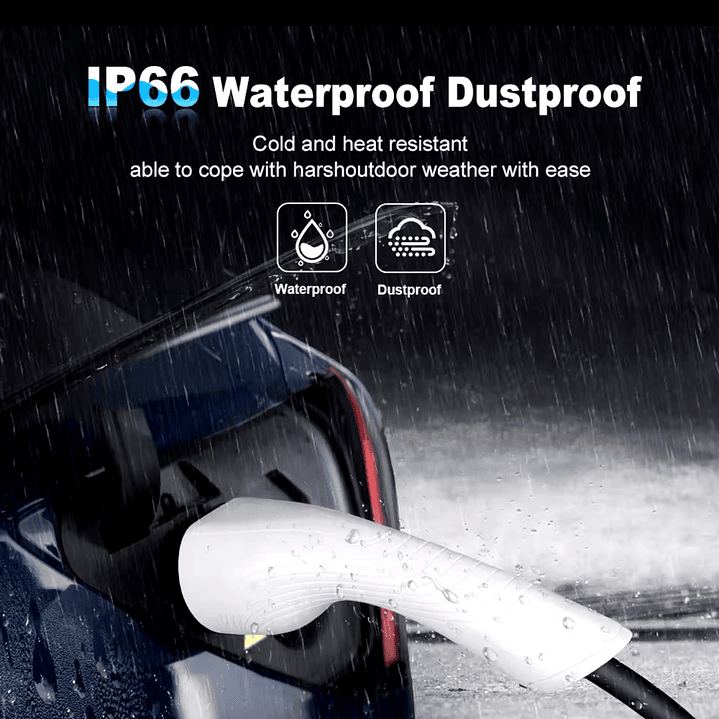 Carregador Portátil Doméstico - 3.5 kw - 16A - 5 METROS CABO  10