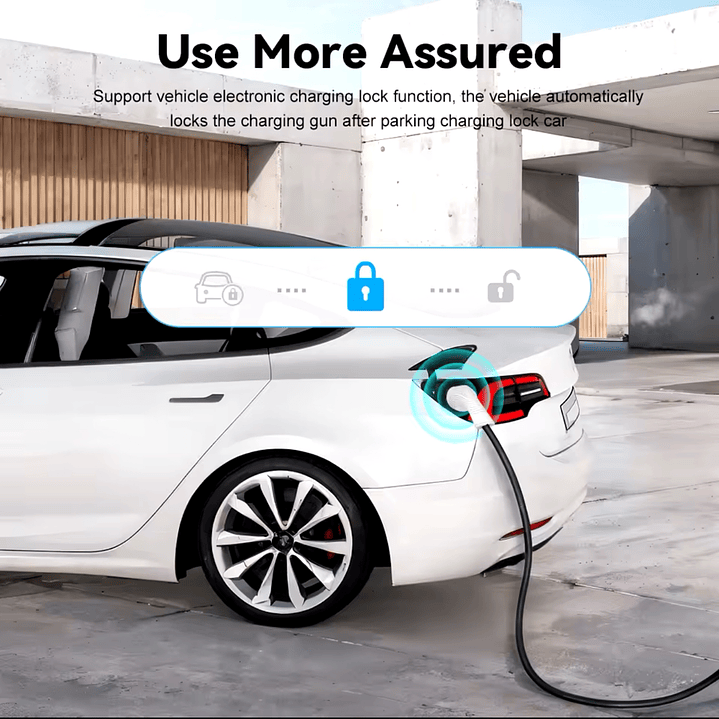 Carregador Portátil Doméstico - 3.5 kw - 16A - 5 METROS CABO  11